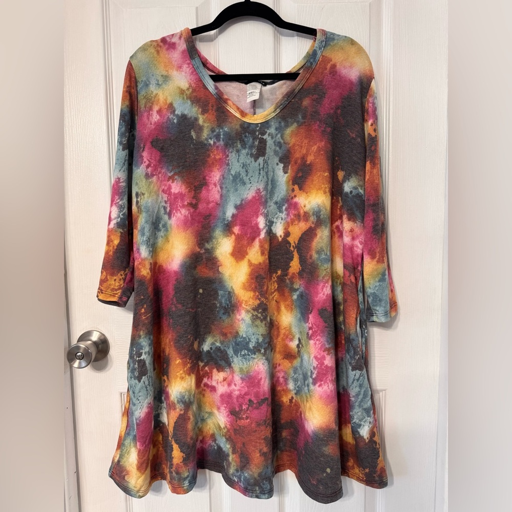 3/4 sleeves tunic